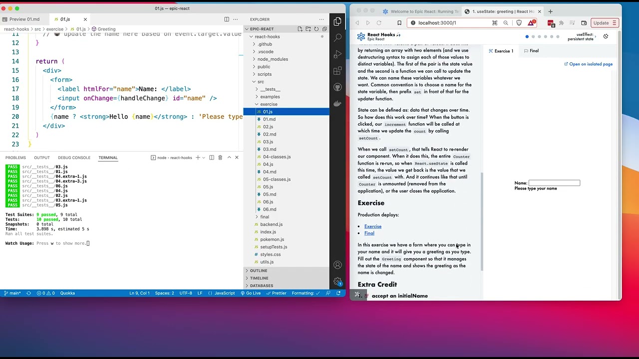 Step-by-Step Guide on Test Driven Development with Epic React — Masterschool