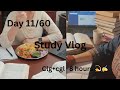 Day 11/60 | 8+ Hours Study Challenge | ✨ study vlog #studywithmesscaspirants
