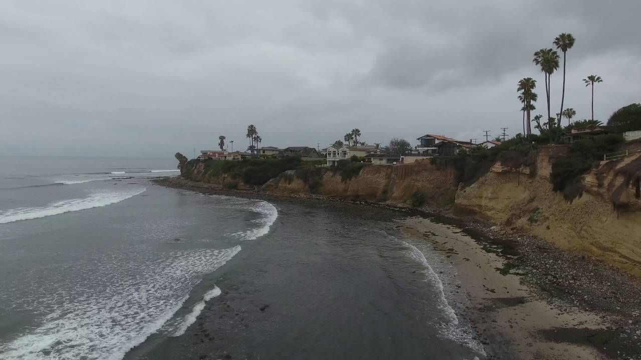 Tourmaline Surfing Park in Pacific Beach, San Diego, California DJI Phantom 4 4K YouTube