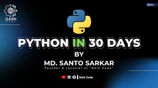 Python In 30 Days Python Dark Code