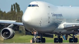 60 MINUTES PURE AVIATION - AIRBUS A380, Boeing 747 ... - Airplane Highlights of October (4K)