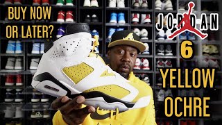 THESE ARE NICE BUT NOT NECESSARY!! AIR JORDAN 6 YELLOW OCHRE REVIEW