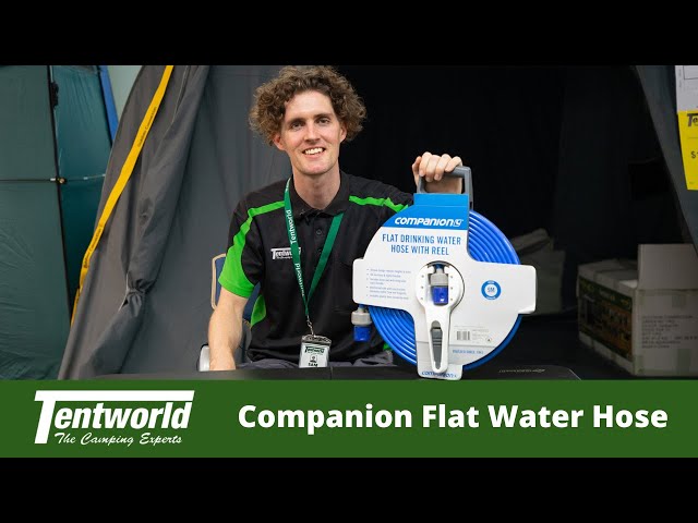 Companion Flat Hose - A water hose that's easy to store and use. 