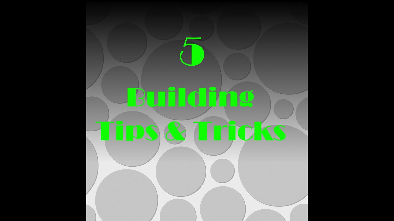 Geometry Dash | 5 Building Tips & Tricks - YouTube