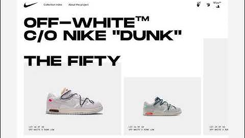 Sneaker animated landing page