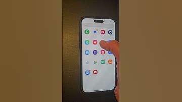 Trying Galaxy on an iPhone #shorts
