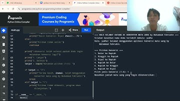 UTS Aplikasi Konversi Mata Uang - Pemrograman Dasar