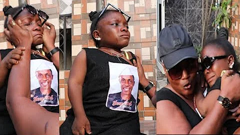 He Was Like A Father To Me! - Ajara In Tears While Talking About Sisi Quadri, Mama No Network's Son