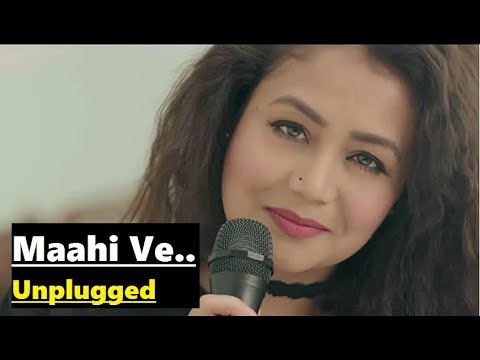 Maahi Ve Neha Kakkar  Unplugged  T Series Acoustics  Lyrics Video Song