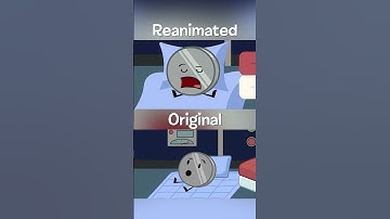BFDIA 6 Reanimated COMPARISON! #bfdi #objectshow #animation #shorts