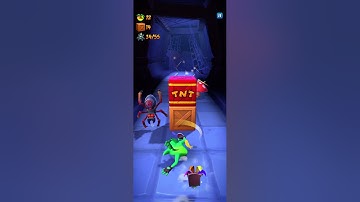 Crash Bandicoot On the Run! - Temple Ruins - Gem Run - First Time l Zenix