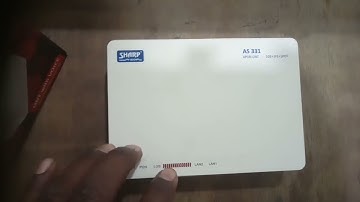 Sharp Onu As 331 ont with Voice |Unboxing  BSNL ISP #HRNet