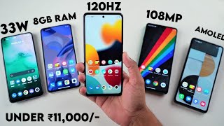 Top 5 Best Phone Under 11000 in India 2022 || Best Phone Offers  Flipkart Big Diwali Sale