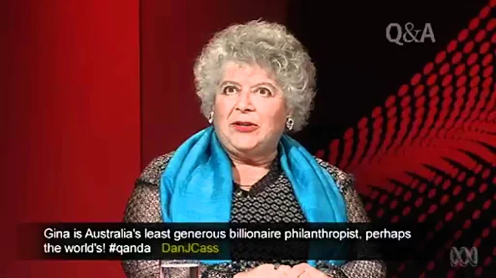 Miriam Margolyes on Gina Rinehart