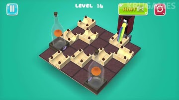 Fruit Juice Flow - 3D Block Puzzle Android Gameplay