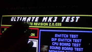 Mortal Kombat Hidden EJB Menu Vs. Regular Service Menu [HD]