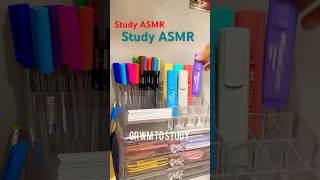 Focus ASMR for Deep Study💕 #organization #asmr #studyasmr #study #school #studymotivation #focus