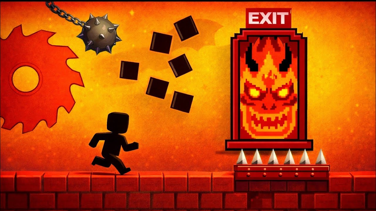 THIS LEVEL DEVIL GAME IS TRAP - YouTube
