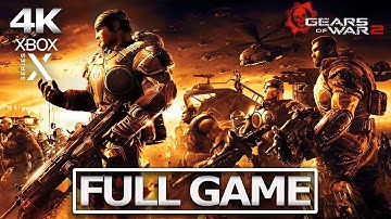 GEARS OF WAR 2 Full Gameplay Walkthrough / No Commentary【FULL GAME】XBOX SERIES X 4K Ultra HD