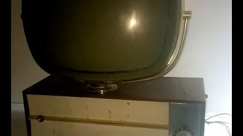 Philco Predicta 220v rare European Version restoration part1