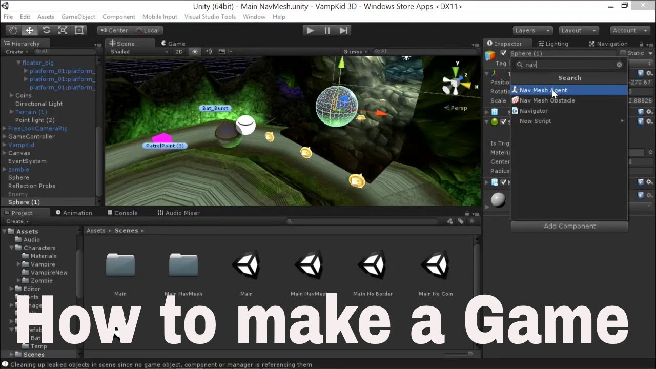 unity 3d game engine