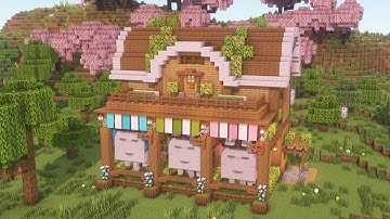 [Minecraft] 👻 Aesthetic Happy Ghast Docking Station / Tutorial