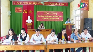 Tổ đại biểu HĐND huyện tiếp xúc cử tri xã Sơn Hóa trước kỳ họp thường lệ cuối năm 2024