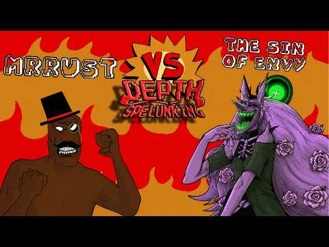 Roblox Fighting every boss in depth spelunking