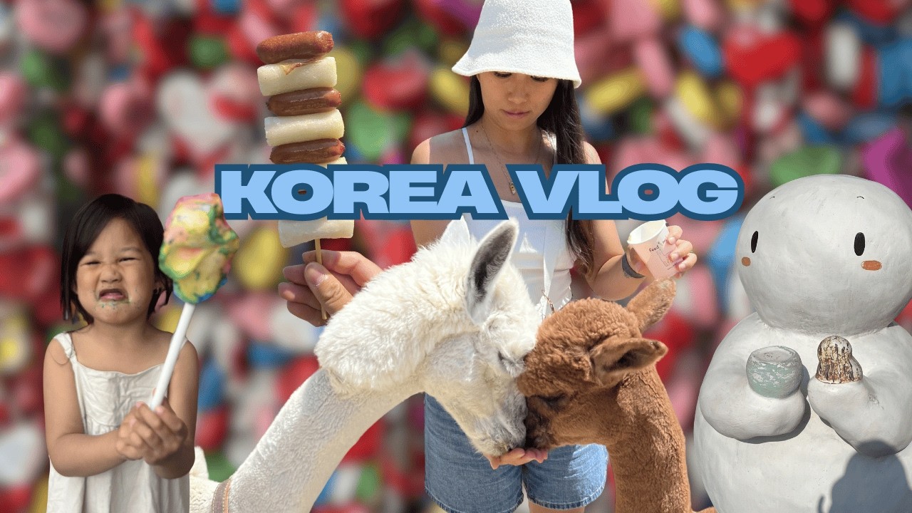 Korea 2025 - Alpaca World, Nami Island, Rail Park, KBBQ, Cafe Pokpo
