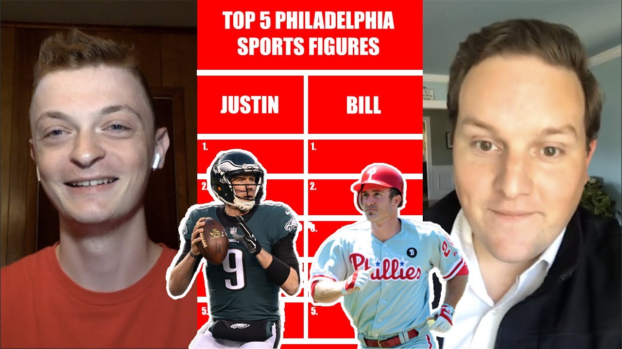 Top 5 Philadelphia Sports Figures W/ Bill Mich YouTube
