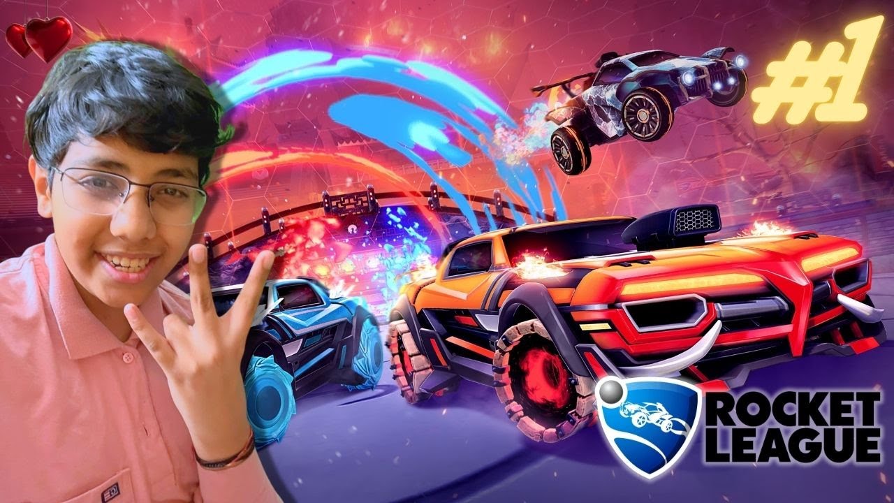 Playing Rocket League on PC for the FIRST TIME! 🚗+⚽ | Fligg