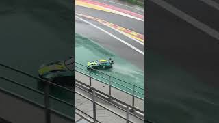 Big Crash 24h Spa 2024 Testday Aston Martin Comtoyou #crash #spa #24hours #24h #gt3 #rain