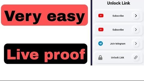 How to open Sub2unlock links | very easy | 9T9 Golden Tech