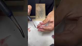 Using sheet wax to make a gold ring