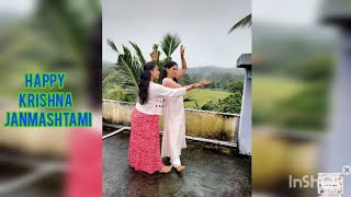 Beautiful Janmashtami medley  dance / Maya yashoda / Radha keise na jale / Ahana .H. Shetty.