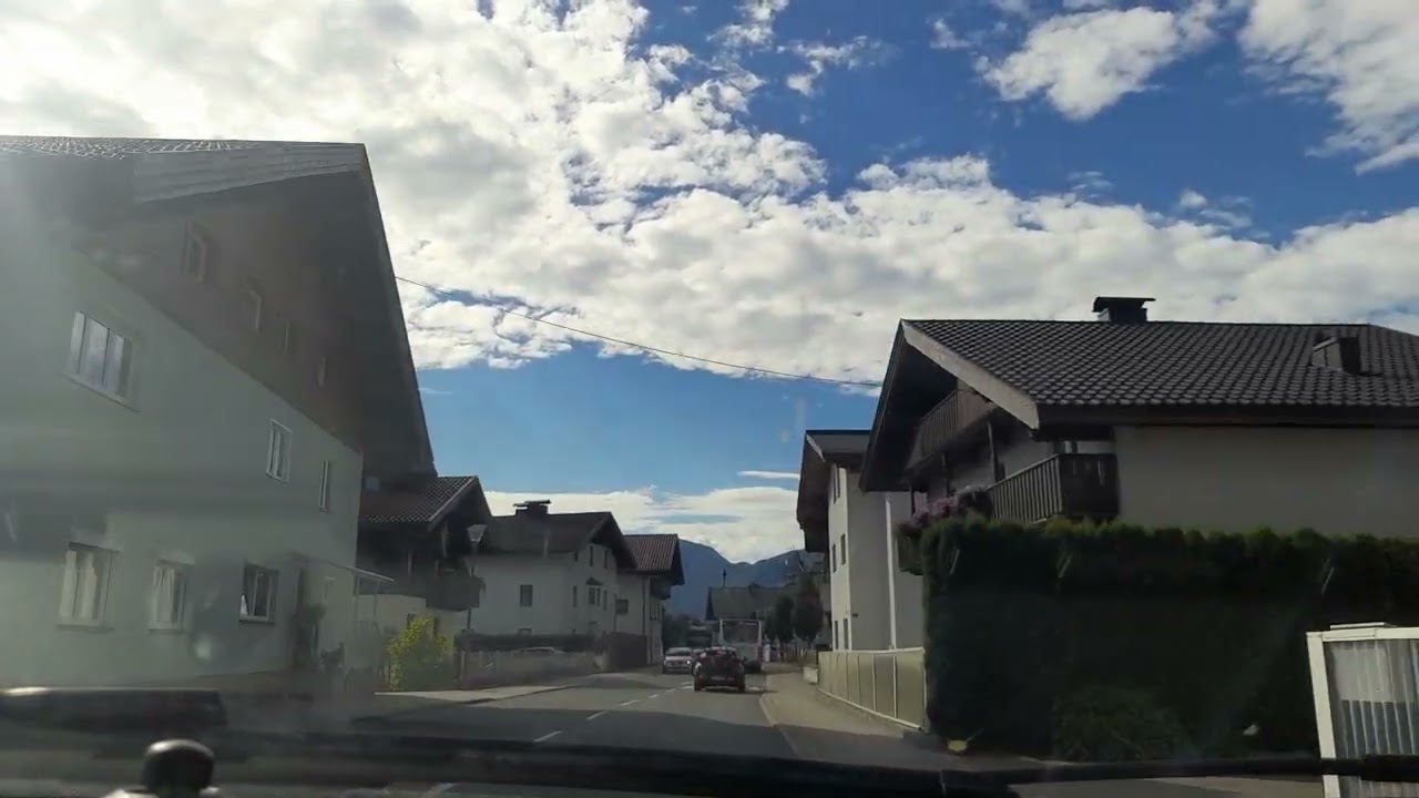 Autofahrt, Kirchbichl Bruckhäusl Boden, Tirol, Austria