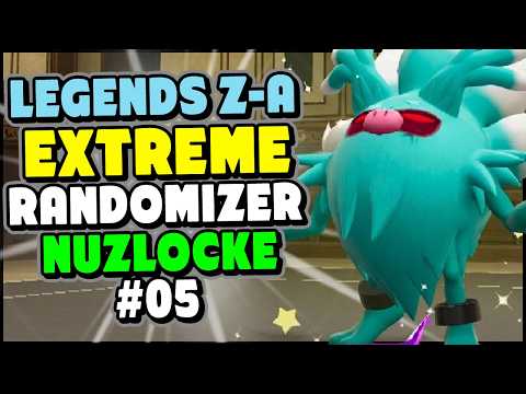 I Randomized A GUARANTEED Shiny Pokemon And Got... - Legends Z-A Extreme Randomizer Nuzlocke #5