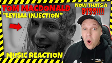 BEEF! Tom Macdonald Diss on Mac Lethal - LETHAL INJECTION [ Reaction ] | UK REACTOR |