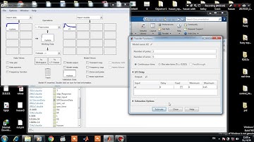 System Identification Toolbox DC motor
