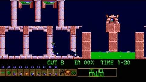 Lemmings Custom Level - "The Final Countdown"