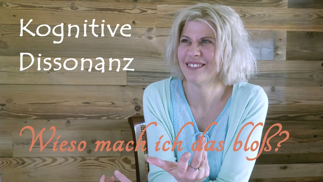 Kognitive Dissonanz: Sich falsch richtig fühlen oder sich richtig falsch fühlen