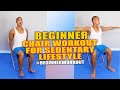 Beginner Chair Workout for Sedentary Lifestyle