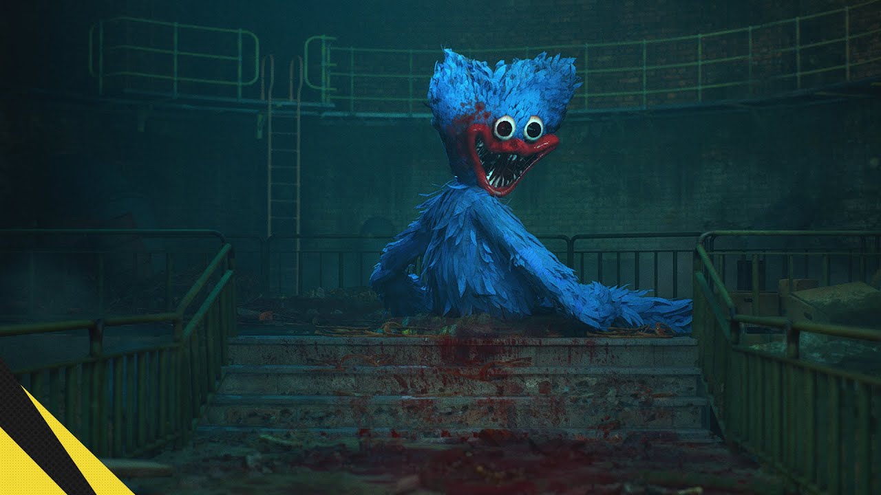 huggy-wuggy-crawling-in-the-sewer-poppy-playtime-animation-youtube