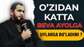 ЎЗИДАН КАТТА БЕВА АЁЛГА УЙЛАНСА БЎЛАДИМИ ??? | САРДОР ДОМЛА