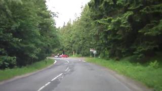 Drive through the death bend near Szklarska Poreba on June 14, 2009.