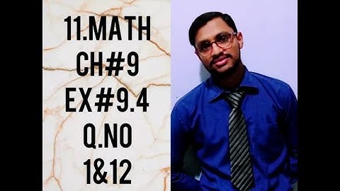 11th Class Math CH # 9 Lec # 9 Exercise 9.4 Q.No.1 to 12 Fundamentals of Trigonometry