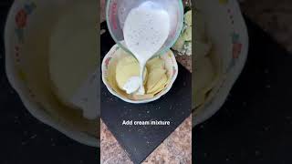 Creamy Scalloped Potato #shorts