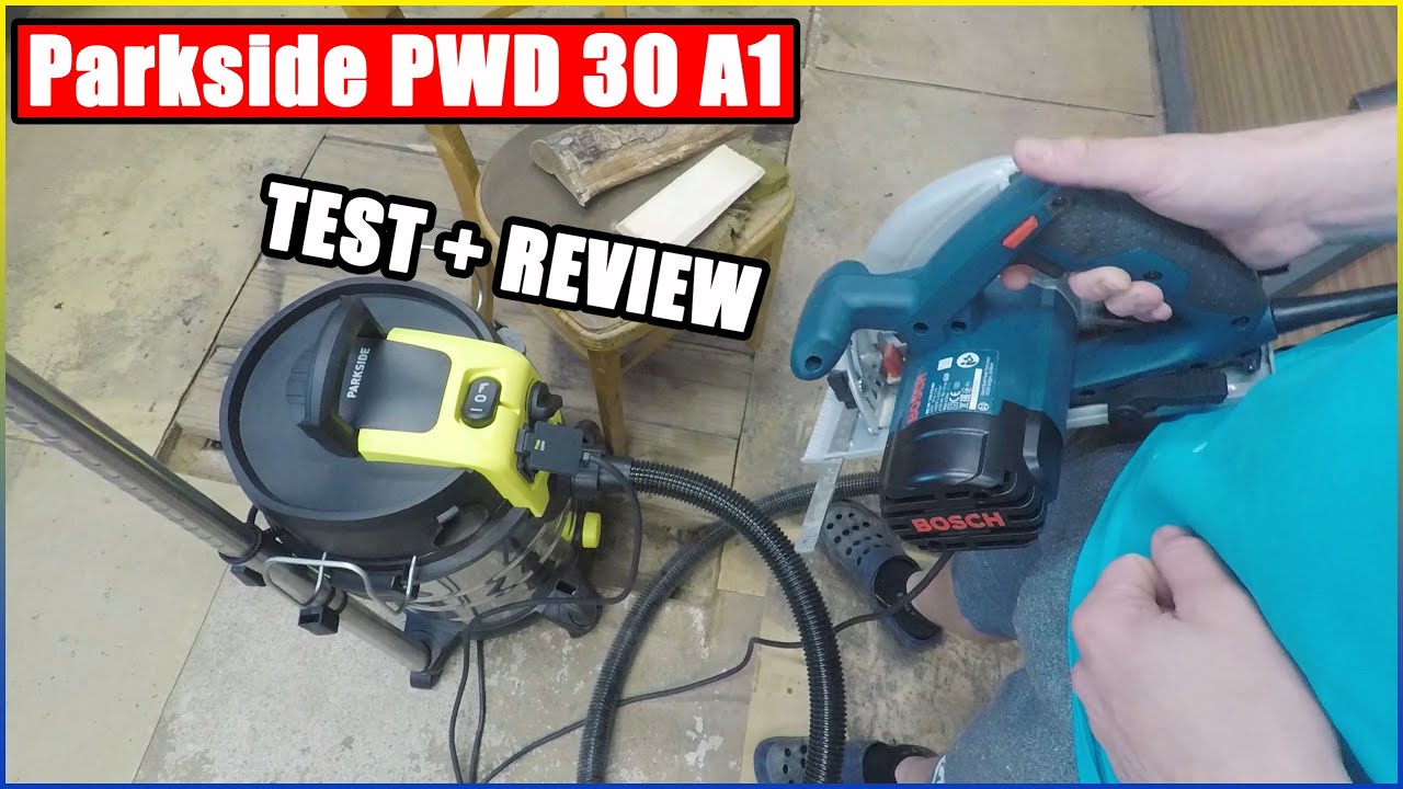 Aspirateur eau et poussière Parkside PWD 30 A1 Lidl - Unboxing et