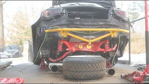FRS/BRZ Unreleased PBM Diff Mounts + New subframe install!