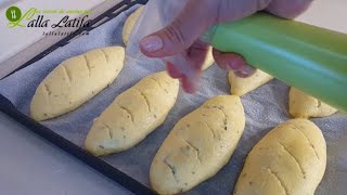 Très satisfaite ! Mon pain baguette  au fromage au Thermomixخبز بالجبن رائع جميع الاسرار باش انجح